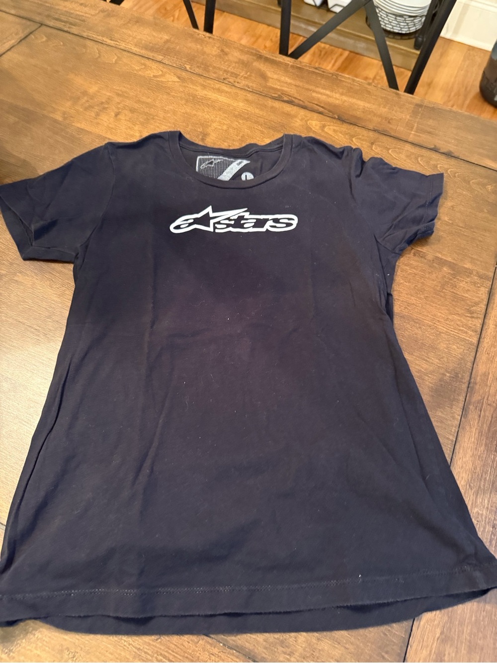 Women’s Alpinestars Tee with White Logo -
